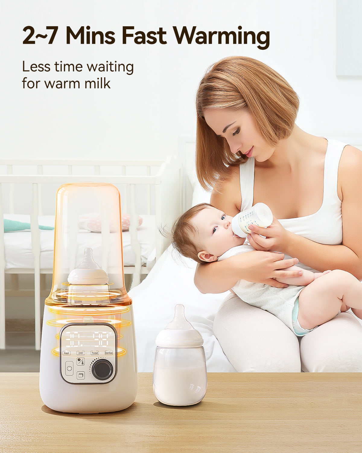 Larex 10-in-1 Baby Bottle Warmer