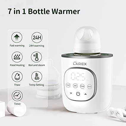 LAREX Baby Bottle Warmer for Breastmilk and Formula
