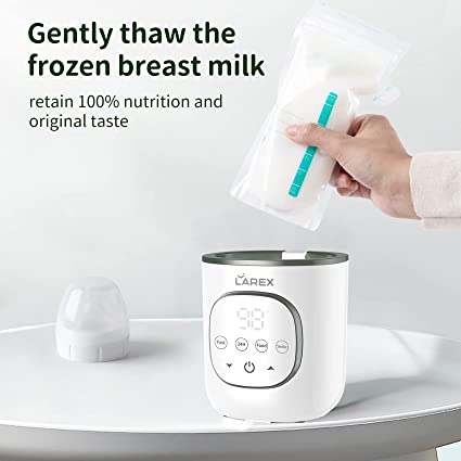 LAREX Baby Bottle Warmer for Breastmilk and Formula